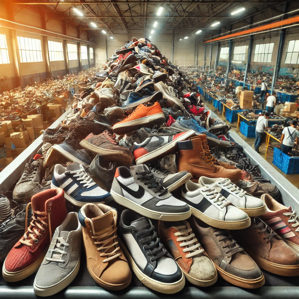 Used Shoe Sorting & Grading Process