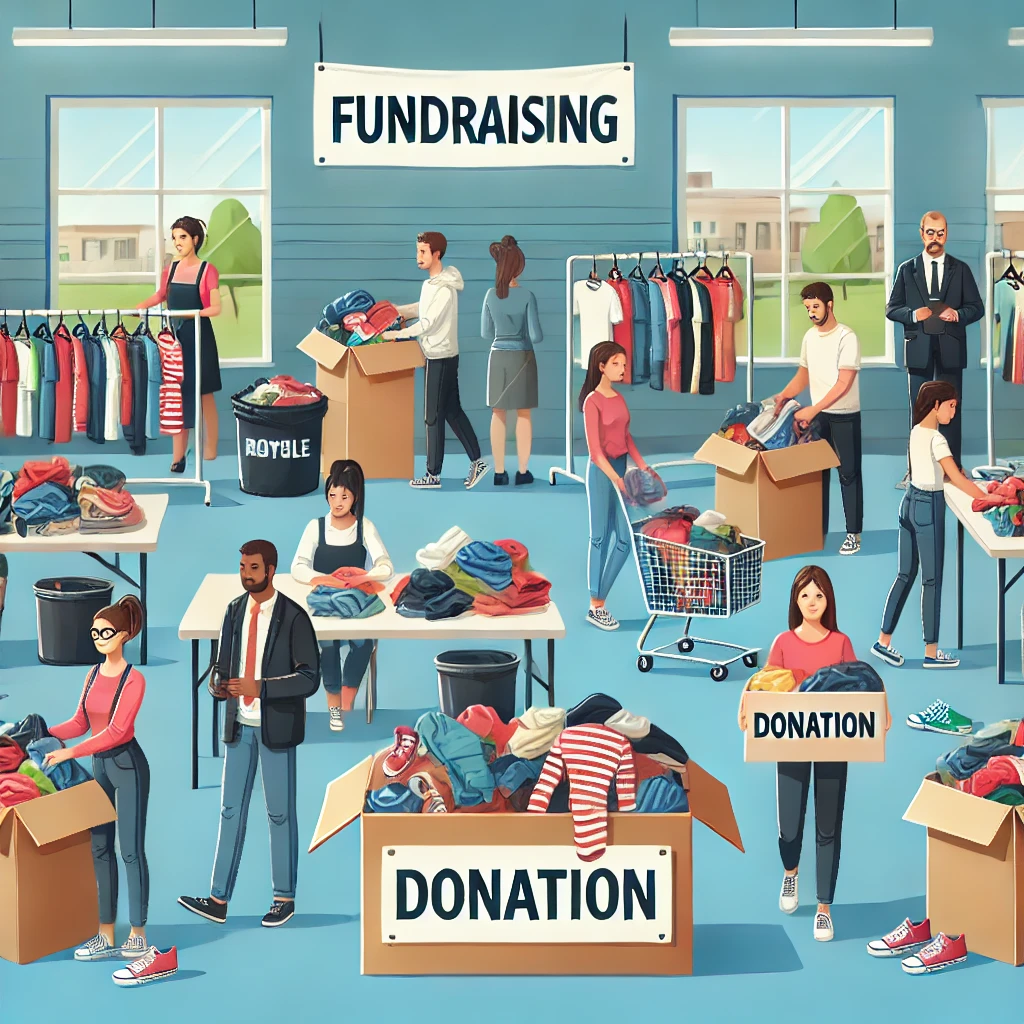 Fundraising with Used Clothing & Shoes