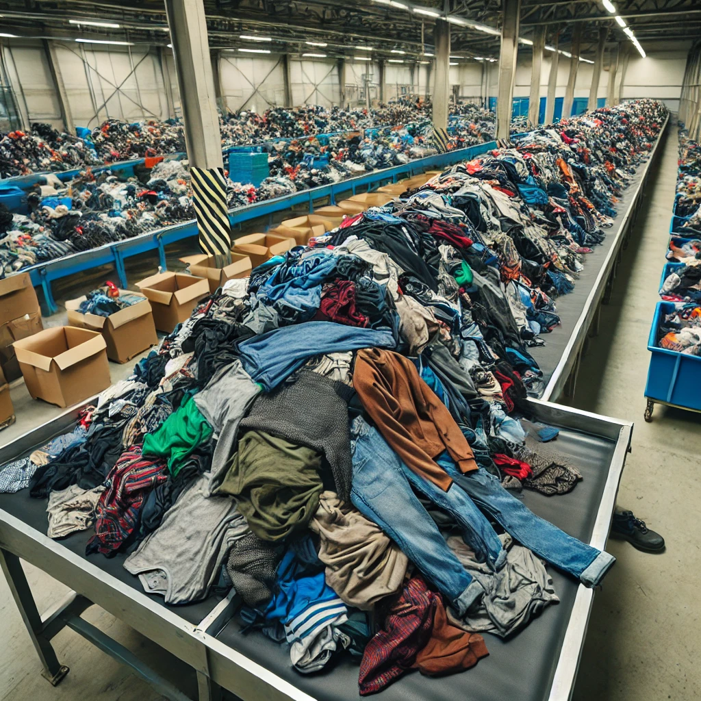 Used Cloths Sorting & Grading Process